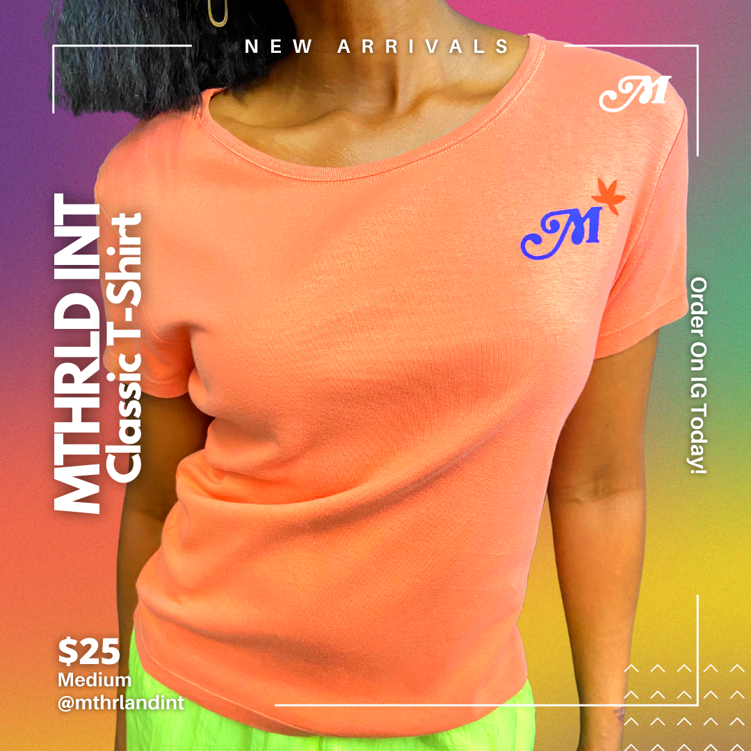 MTHRLND INT | Classic T-Shirt | Orange