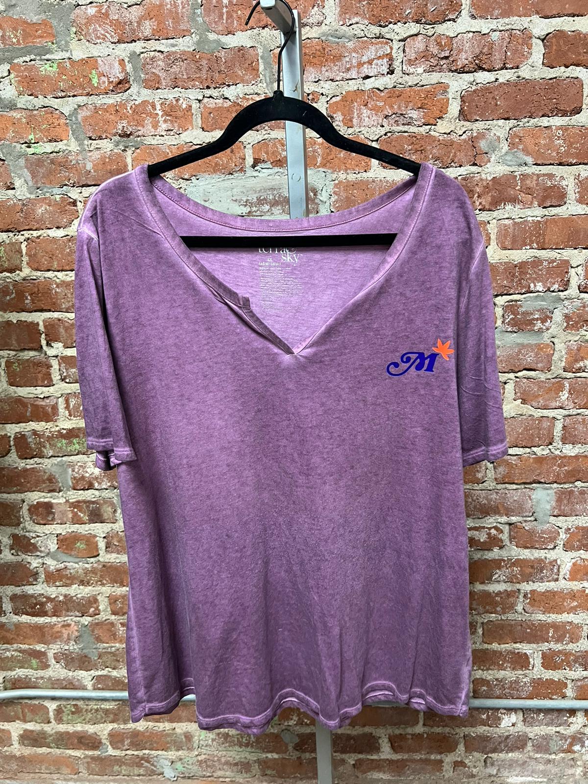 TML Purple Deep V