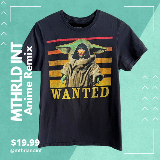 MTHRLNDINT | Anime Remix | Yoda: Wanted Remix T-Shirt