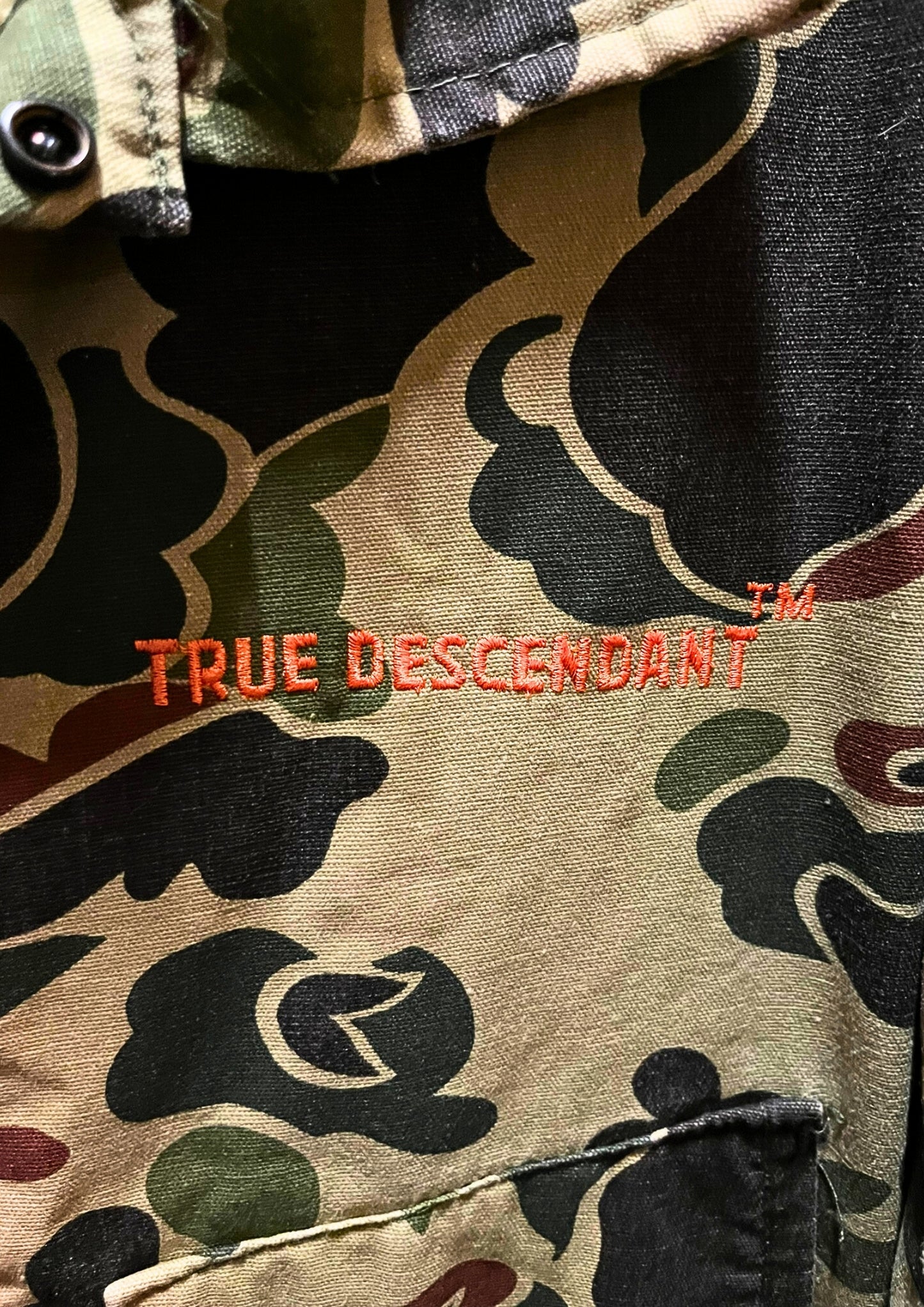 TRUE DESCENDANT | Camouflage Jump Suit