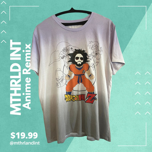 MTHRLNDINT | Anime Remix | Sun Goku Remix T-Shirt