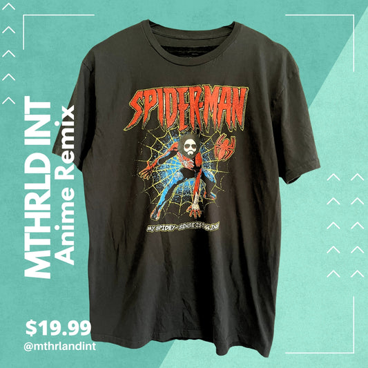 MTHRLNDINT | Anime Remix | Spider-Man Remix T-Shirt