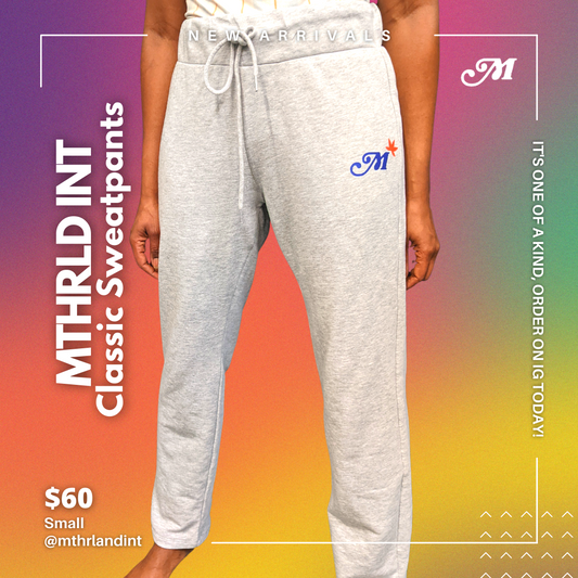 MTHRLND INT | Classic Sweatpants | Gray
