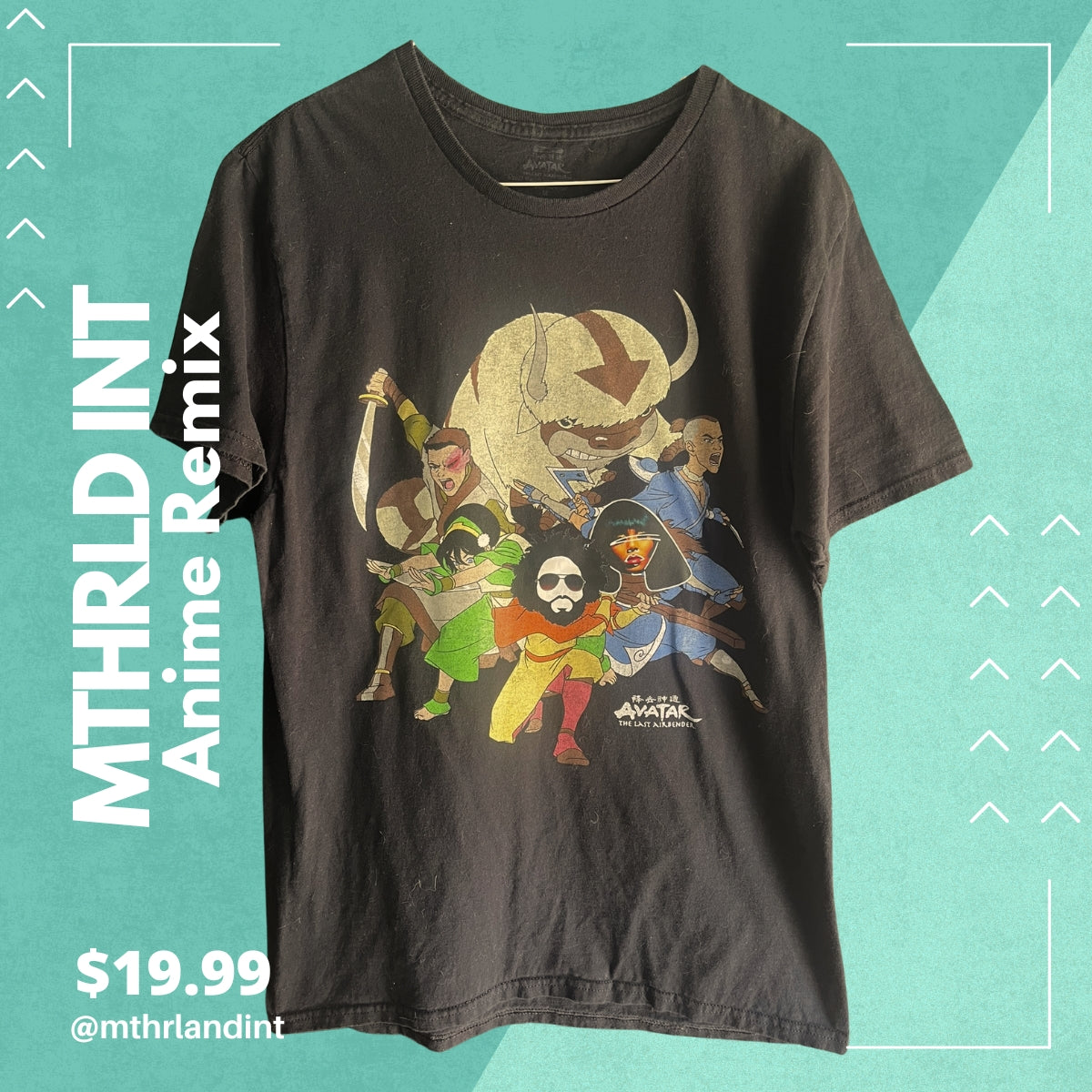 MTHRLNDINT | Anime Remixes | Avatar Remix T-Shirt