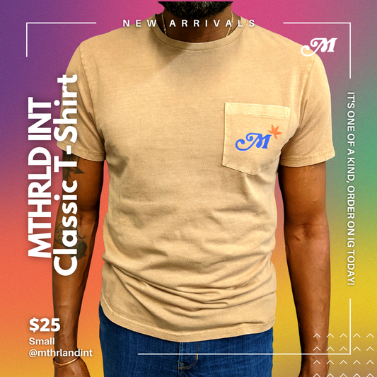 MTHRLND INT | Classic T-Shirt | Tan