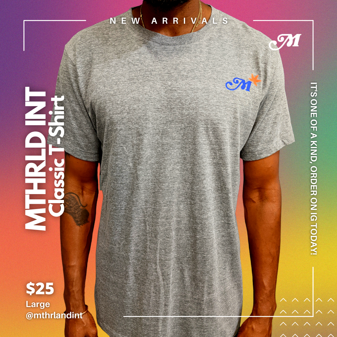 MTHRLND INT | Classic T-Shirt | Gray