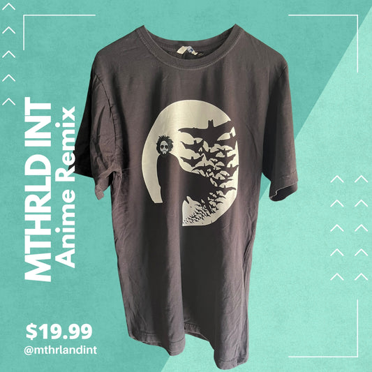 MTHRLNDINT | Anime Remix | Batman Remix T-Shirt