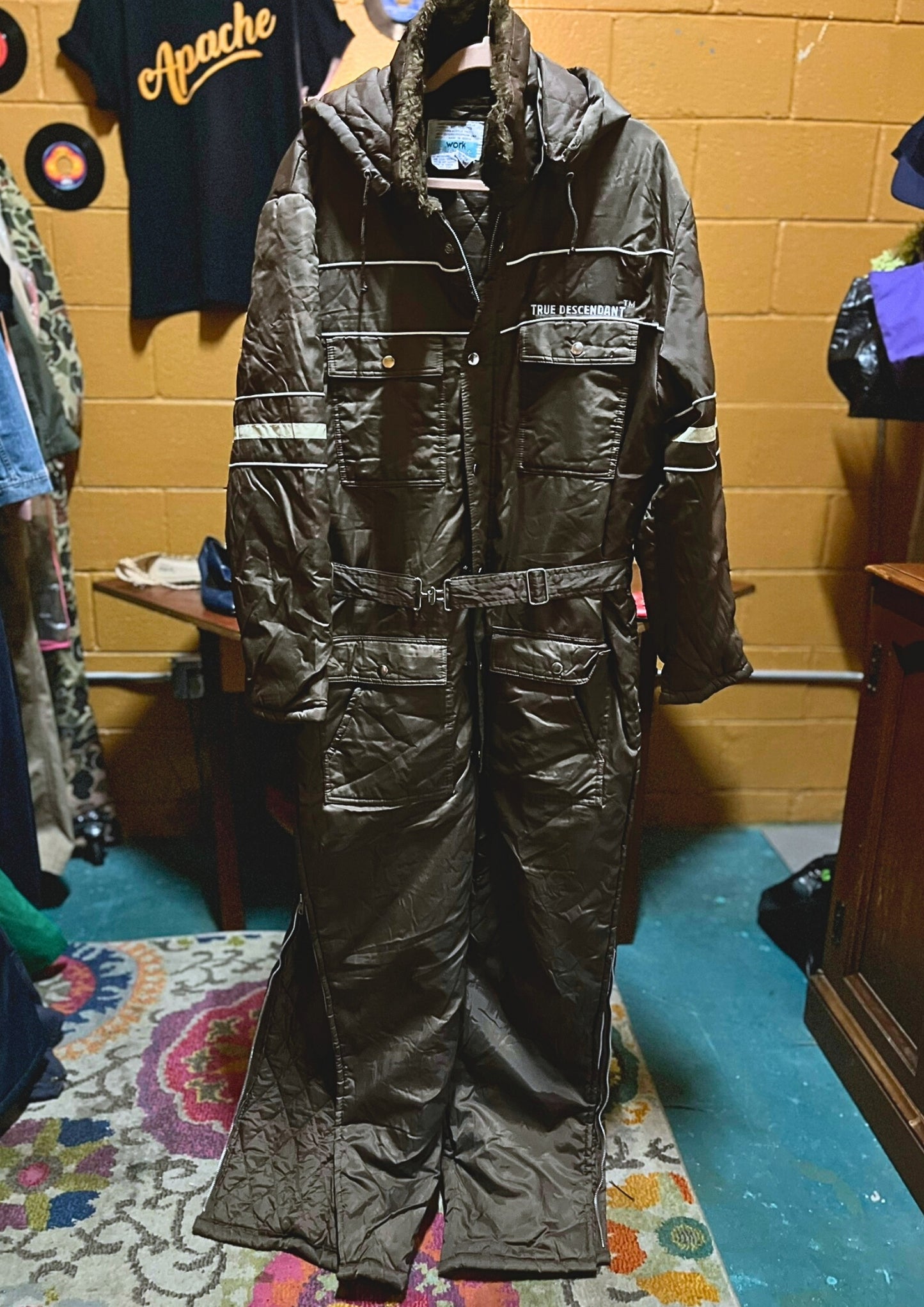 TRUE DESCENDANT | Black Insulated Coverall