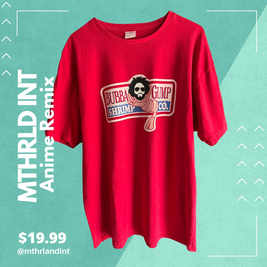 MTHRLNDINT | Anime Remix |  Bubba Gump Shrimp Co. Remix Tee