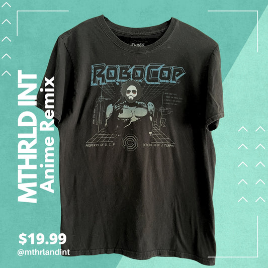 MTHRLNDINT | Anime Remix| Robo Cop Remix T-Shirt