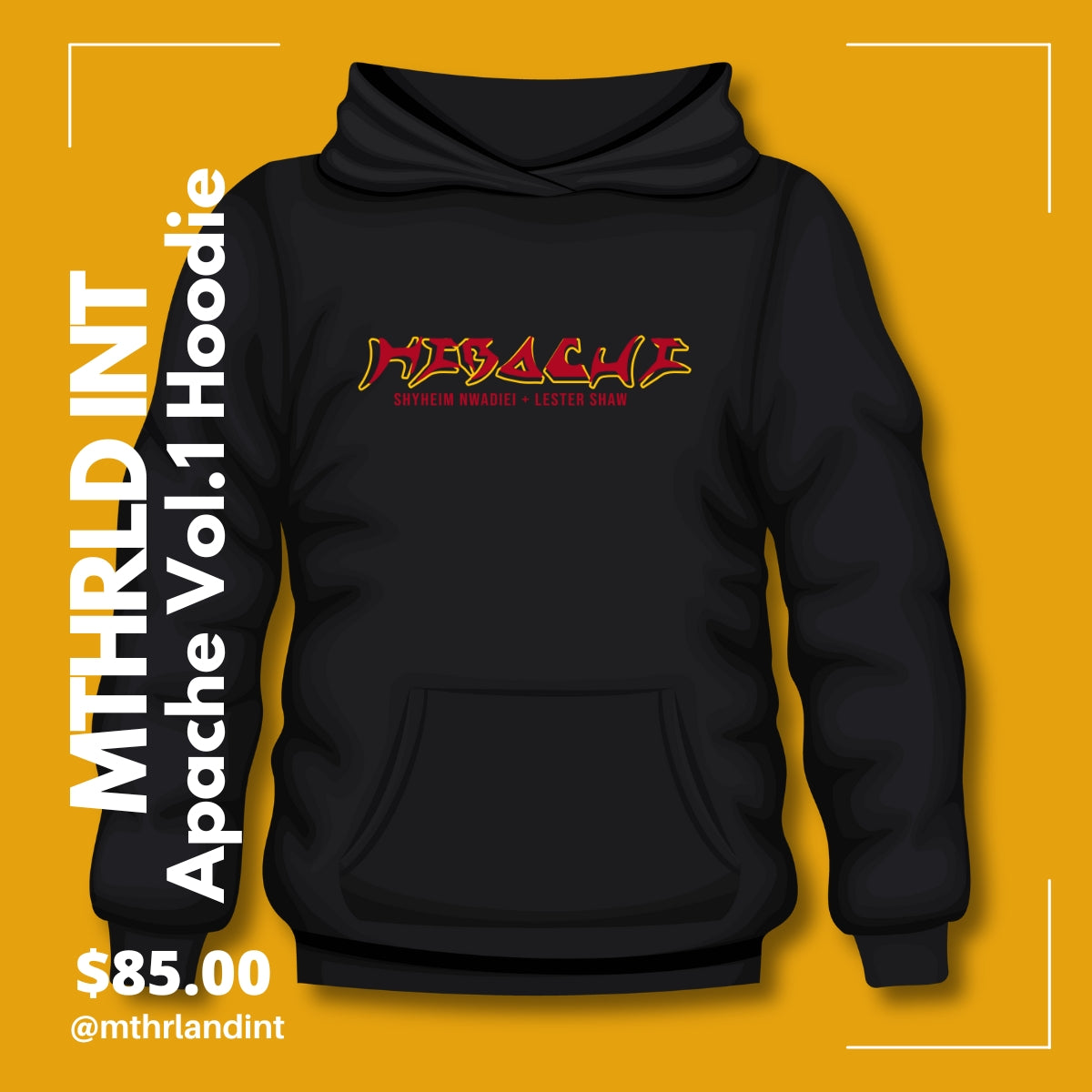 MTHRLND INT | Hibachi Hoodie | Apache Vol. 1