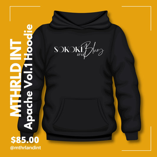 MTHRLND INT | Ashere Mood "Sokoke Blues" Hoodie | Apache Vol. 1