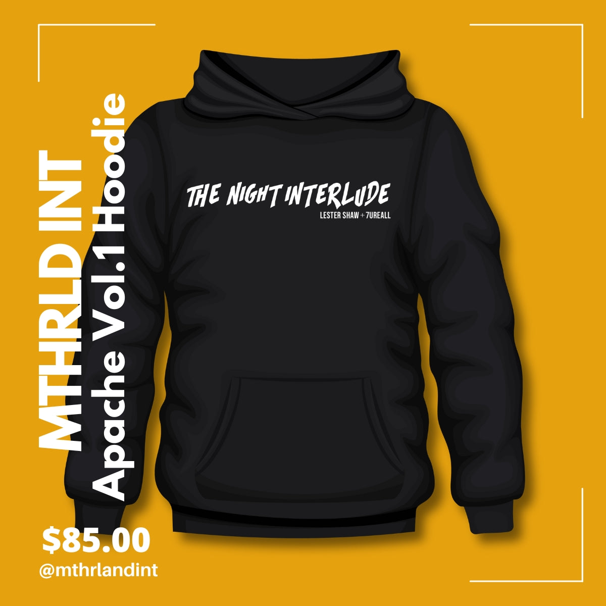 MTHRLND INT | The Night Interlude Hoodie | Apache Vol. 1