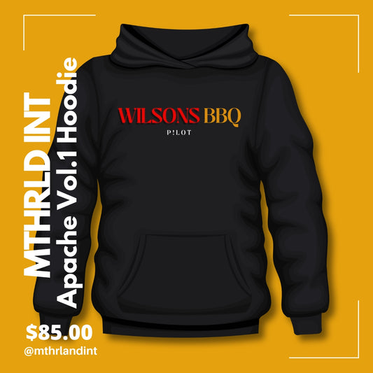 MTHRLND INT | Wilsons BBQ Hoodie | Apache Vol. 1